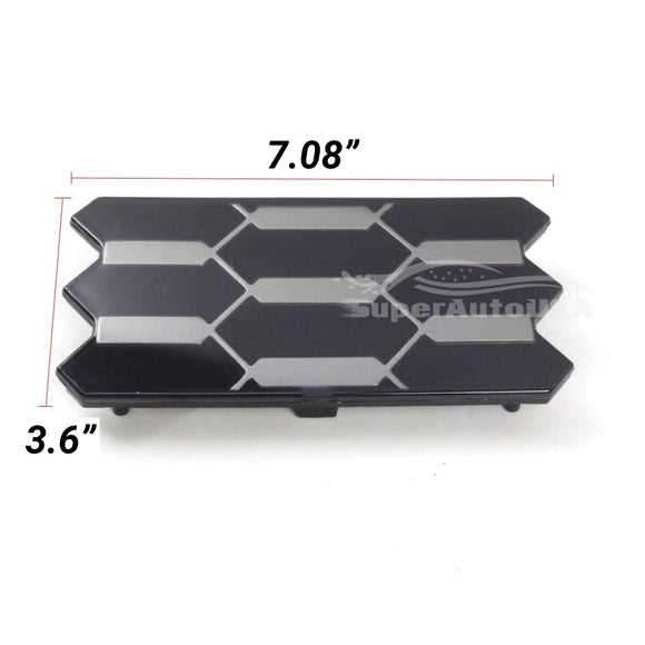 Se adapta a Toyota Tundra TRD PRO 2018-2021, rejilla decorativa, cubierta del sensor de radar TSS 