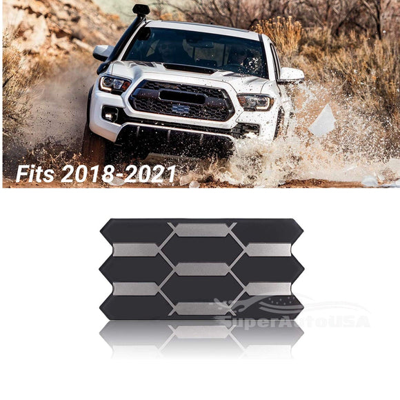 Se adapta a Toyota Tundra TRD PRO 2018-2021, rejilla decorativa, cubierta del sensor de radar TSS 