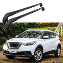 Fit 2017-2021  Nissan Kicks Black Roof Rack Baggage Luggage Cross Bar Crossbar-1