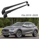 Roof Rack Cross Bars - Best Black | Fits Infiniti QX30 (17-19)-2