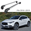 Compatible con INFINITI QX30 2016-2019 Portaequipajes de techo superior Barra transversal para equipaje Barra transversal -2