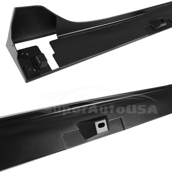 Fits 2016-2021 Honda Civic Sedan Type R Style Side Skirt Extensions Kit