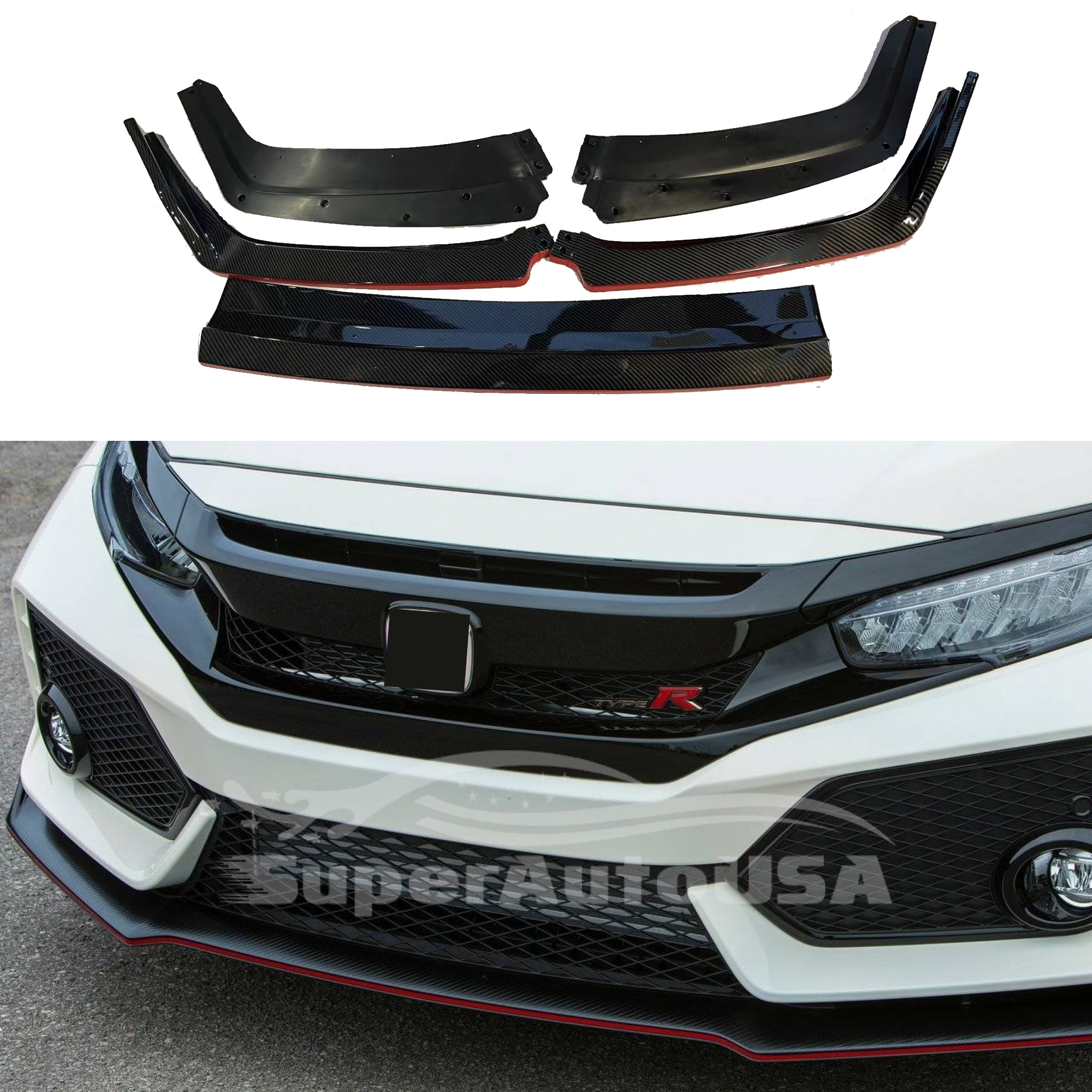 Body Kits - Type R Style | Fits (16-21) Honda Civic