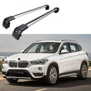 Fit 2010-2021 BMW X1 Black and sliver Baggage Luggage Cross Bar Crossbar-1