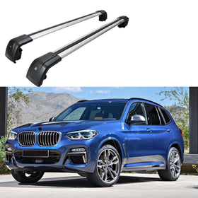 Fit 2011-2021 BMW X3 SUV Top Roof Rack Cross Bar Baggage Luggage Carrier Bar