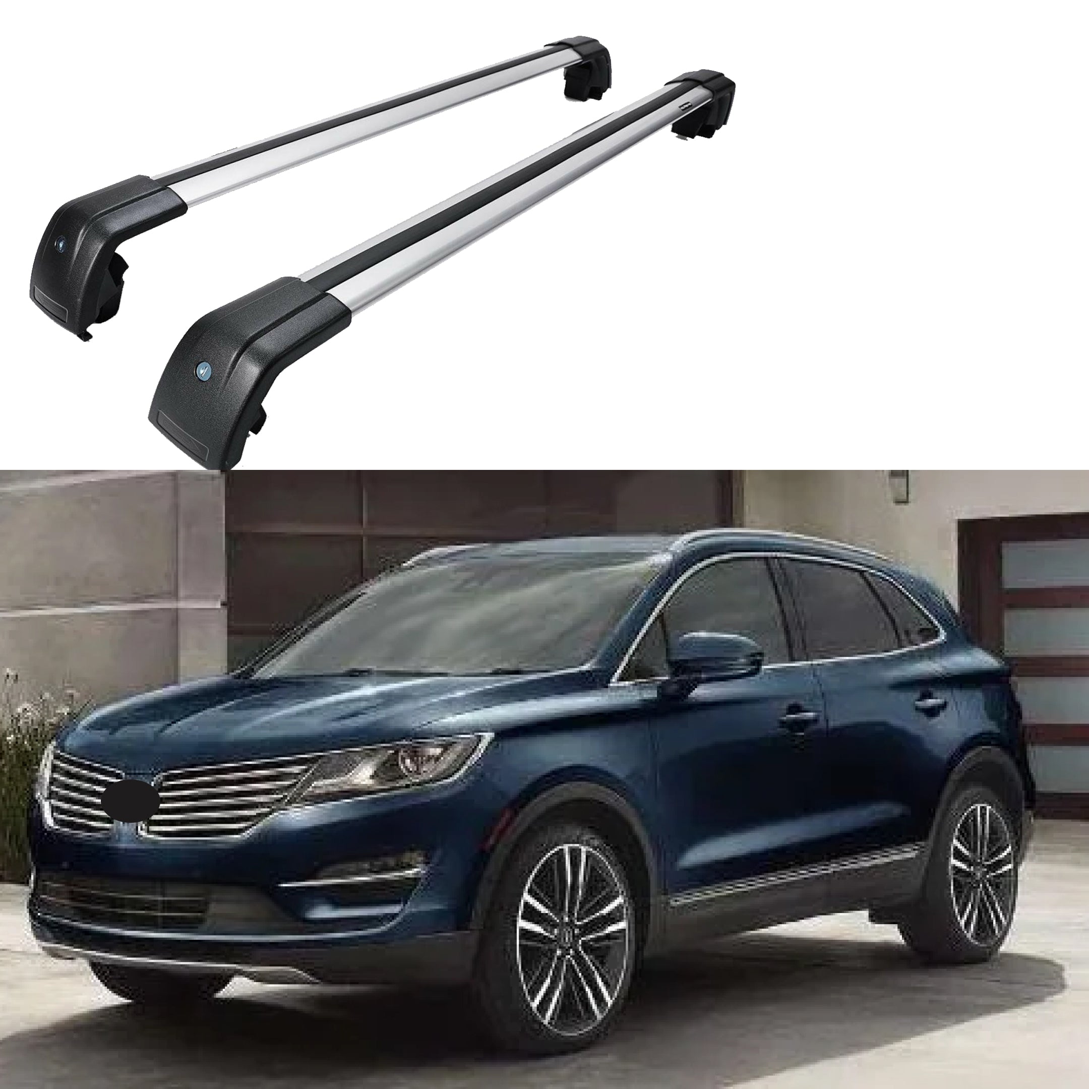 Fit 2013-2020 Lincoln MKC Roof Rack Cross Bar Crossbar Luggage Carrier