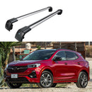 Fit 2013-2021 Buick Encore Silver Roof Rack Cross Bar Baggage Luggage Carrier Bar-1