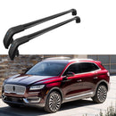 Fit 2016-2021 Lincoln MKX Black Roof Rack Baggage Luggage Cross Bar Crossbar-1