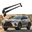 Fit 2016-2022 LEXUS RX350 RX450 Baggage Luggage Black Tap Roof Rack Cross Bar-1