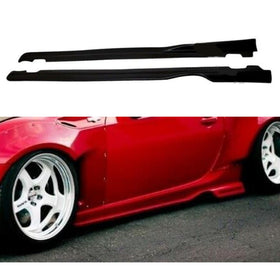 For Hyundai Veloster 2012-2017 MOD Style Side Skirts Body Kit (Unpainted Matte Black)