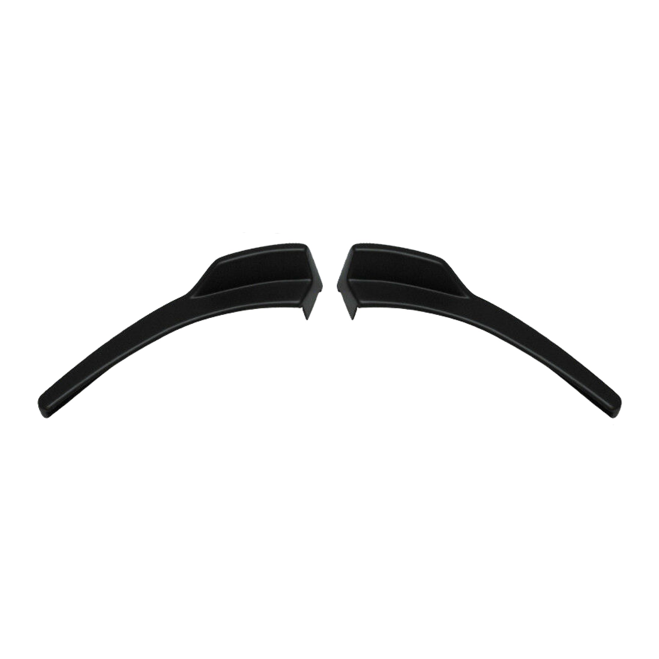 Fit 2012-2017 Hyundai Veloster OE estilo parachoques trasero esquina Chins Splitters Body Kit (sin pintar negro mate)