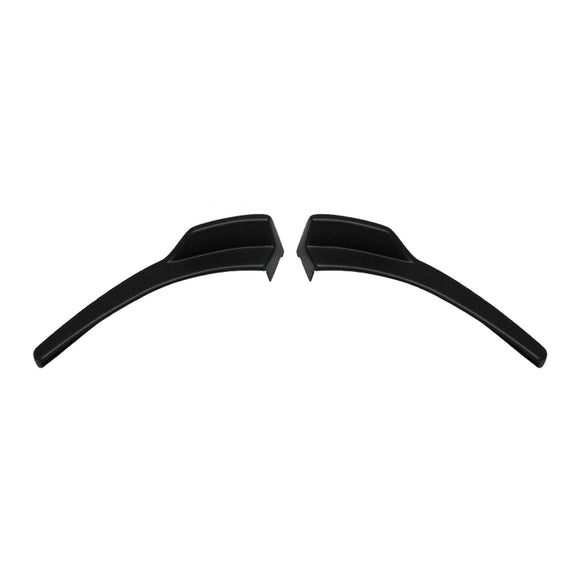 For Hyundai Veloster 2012-2017 OE Style Rear Bumper Corner Chins Splitters Body Kit (Unpainted Matted Black)