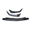 For 2022-2024 Mercedes Benz C-Class C300 C43 W206 Front Bumper Lip Splitters Spoiler (Gloss Black)-2