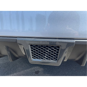 Fits 2015-2021 Subaru WRX STI Rear Bumper Brake Light Cover (Carbon Fiber Print)