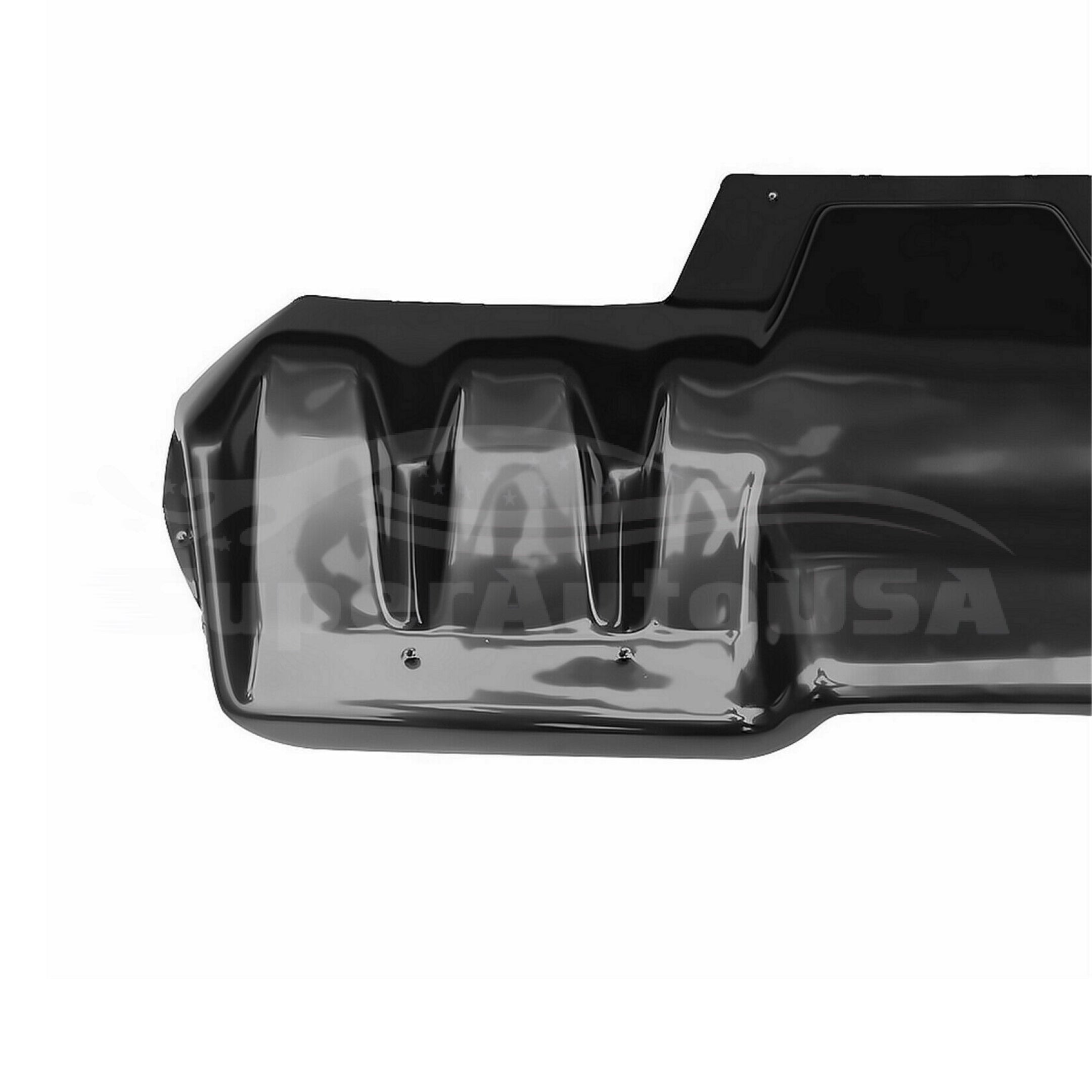 Se adapta al difusor de labios del parachoques trasero negro Subaru Impreza WRX STI 2015-2021-5