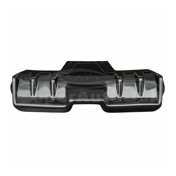 Se adapta al difusor de labios del parachoques trasero negro Subaru Impreza WRX STI 2015-2021