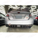 Difusor trasero y divisor delantero para Subaru WRX STI 2015-2021 -2