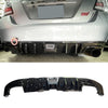 Fits For 2015-2021 Subaru WRX STI Rear Bumper Lip Spoiler Diffuser (Gloss Black or Carbon Fiber Print)
