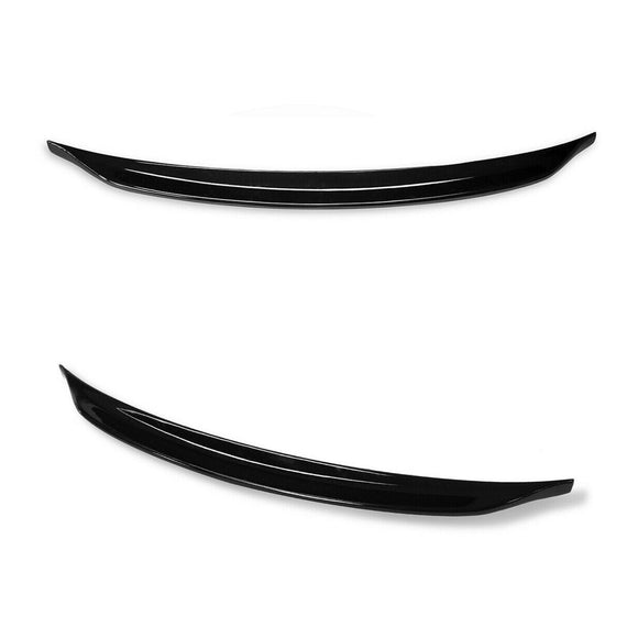 Fit 2015-2018 WRX STI Sedan High Kick Duckbill Style Rear Trunk Wing Spoiler (Gloss Black)
