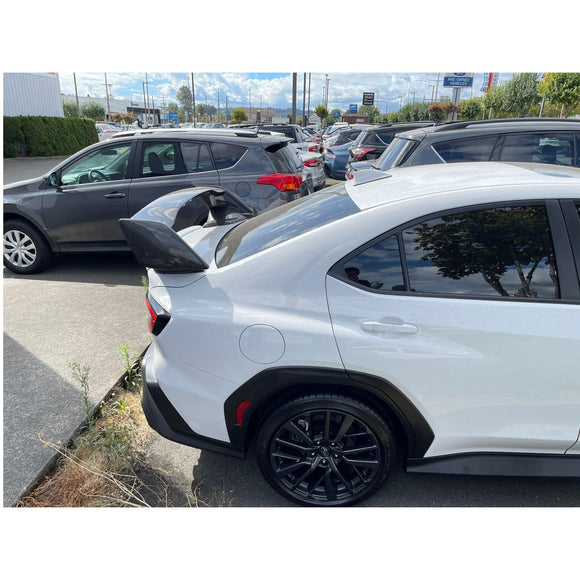 For 2022-2025 Subaru WRX JDM OE Style Black Rear Trunk Spoiler Wing