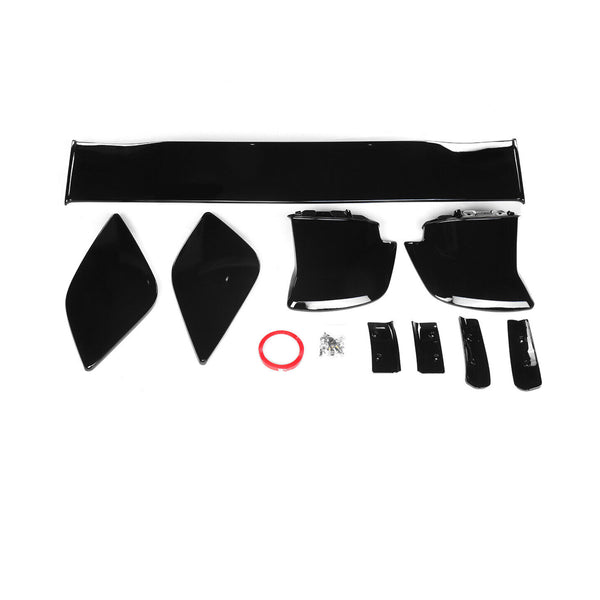 For 2015-2021 Subaru WRX STI Gloss Black Rear Trunk Spoiler Wing