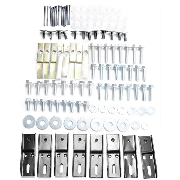 Fit 2018-2020 BMW X3 X4 Running Board Side Step Nerf Bars Pair Aluminum OE Style