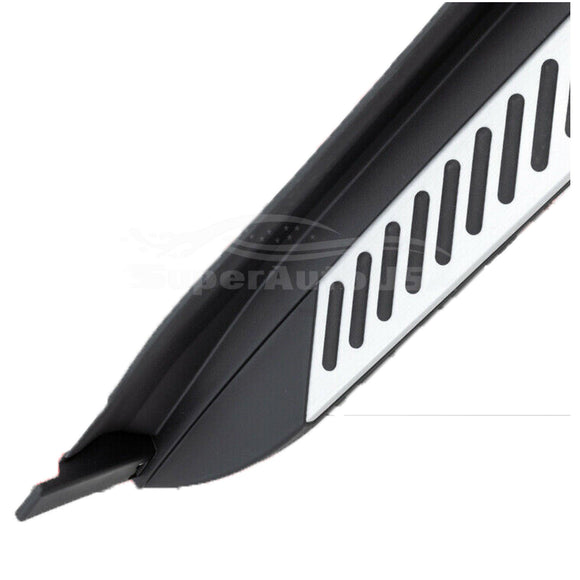 Fit 2018-2020 BMW X3 X4 Running Board Side Step Nerf Bars Pair Aluminum OE Style