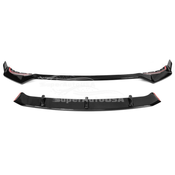 Fits 2019-2025 BMW G05 X5 with M Sport Front Splitter Lip Spoiler