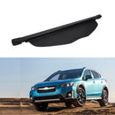 Fits 2019-2021 Subaru XV Luggage Rear Trunk Retractable Tonneau Cargo Cover (Black)-1