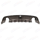 For 2015-23 Dodge Charger SRT Gloss Black Rear Diffuser w/LED Brake Light-5