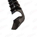 For 2015-23 Dodge Charger SRT Gloss Black Rear Diffuser w/LED Brake Light-6