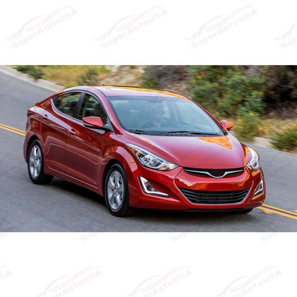 For 2014-2016 Hyundai Elantra LED Fog Lights Turn Signals Day Time Running Lights