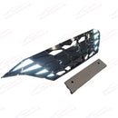 For 2021-2023 Elantra DRL LED Turn Signal Lights Gloss Black Front Grille-8