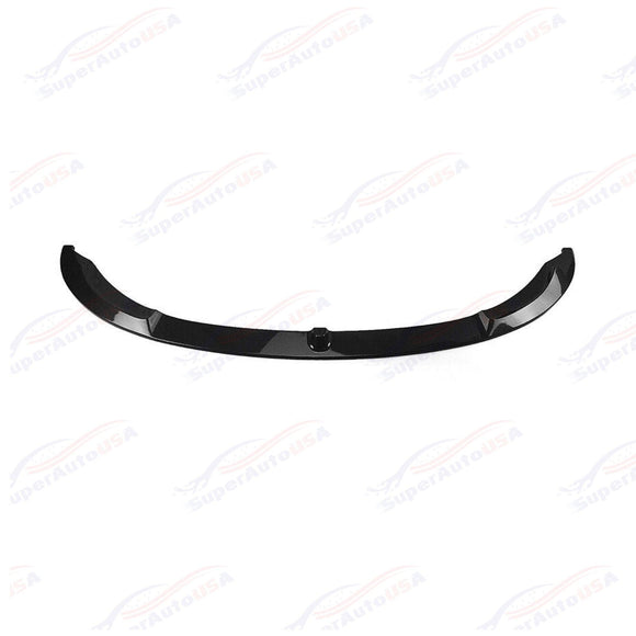 Fits 2015-2020 BMW F80 M3 F82 F83 M4 CS Style Front Bumper Lip Spoiler (Glossy Black)