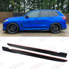 For 2019-2023 BMW G05 X5 Front Lip, Rear Diffuser, Side Skirts Gloss Black Body Kit.