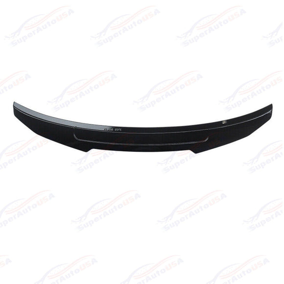 Se adapta al alerón de maletero estilo PSM negro brillante BMW G22 430i M440i M4 2021+ 