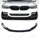 For BMW 5 Series G30 2017-2020 MP Style Front Bumper Spoiler Lip Carbon Fiber-2
