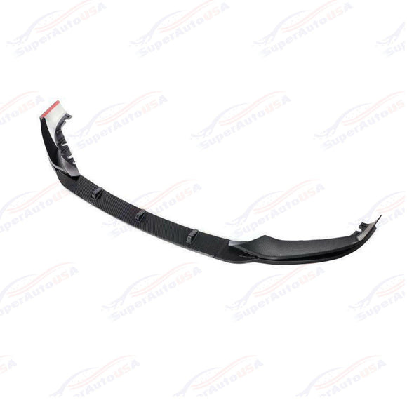 For BMW 5 Series G30 2017-2020 MP Style Front Bumper Spoiler Lip Carbon Fiber