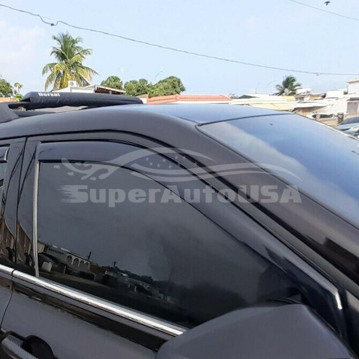 Deflectores De Ventana Tintados En Humo Para Kia Sportage 2023-2025 – Protección Contra Lluvia