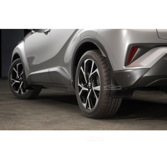 Juego de 4 guardabarros y cubiertas para guardabarros de suciedad, color negro, para Toyota C-HR CHR 2018-2021 