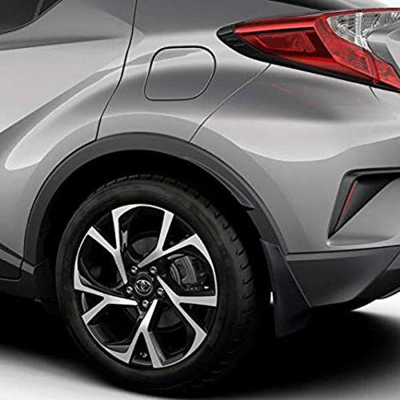 Juego de 4 guardabarros y cubiertas para guardabarros de suciedad, color negro, para Toyota C-HR CHR 2018-2021 