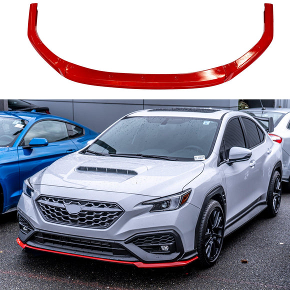 Fits 2022-2023 Subaru WRX Front Splitter Spoiler Lip STI Style