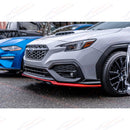 Fits 2022-2023 Subaru WRX Front Splitter Spoiler Lip STI Style-6