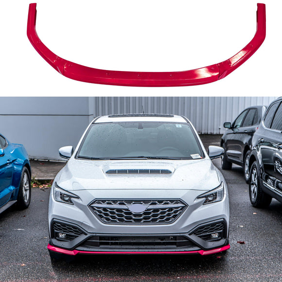 Fits 2022-2023 Subaru WRX Front Splitter Spoiler Lip STI Style