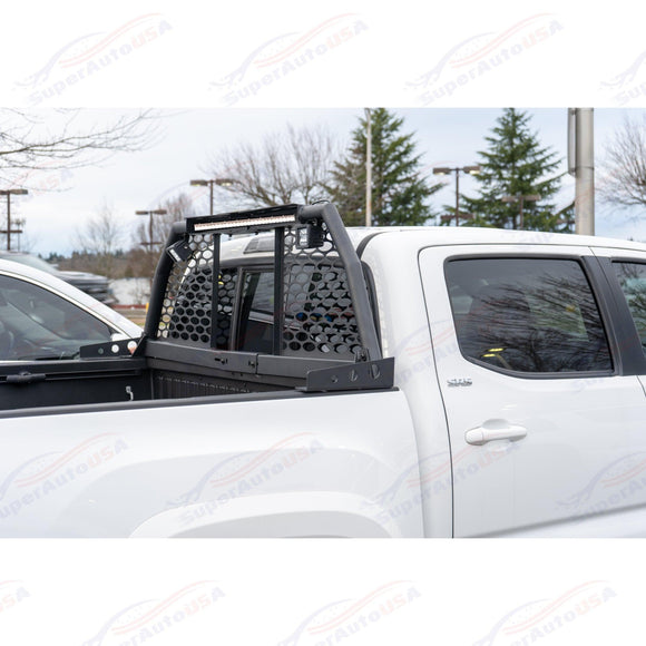 Barras antivuelco para camioneta Toyota Tundra con kit de iluminación LED, portaequipajes ajustable