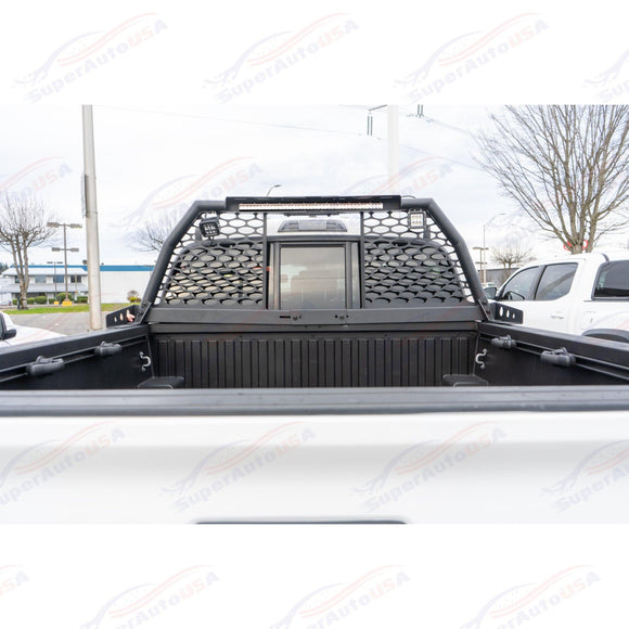 Barras antivuelco para camioneta Toyota Tundra con kit de iluminación LED, portaequipajes ajustable