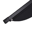 Fits 2022 2021 Nissan Rogue Luggage Rear Trunk Retractable Tonneau Cargo Cover (Black)-5