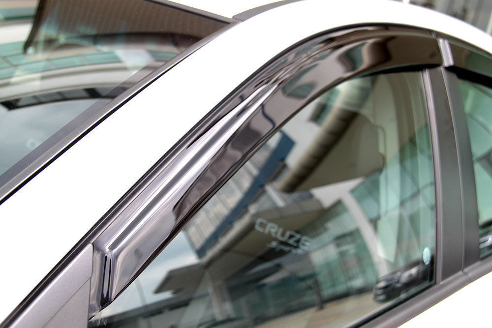 Fit 2016-2022 Honda HRV 3D Mugen Style Vent Window Visors Rain Sun Wind Guards Shade Deflectors