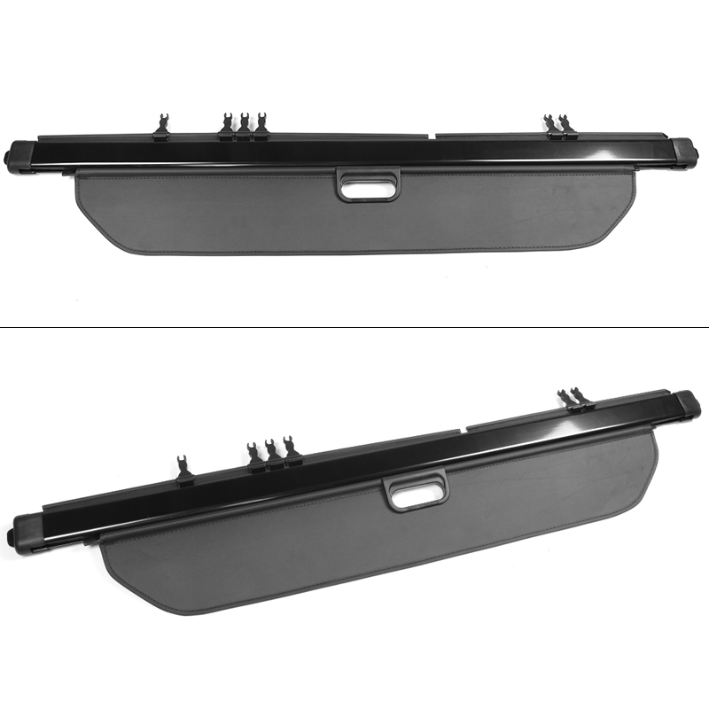 Se adapta a la cubierta de carga Tonneau retráctil del maletero trasero del equipaje Honda Pilot 2016-2021 (negro)