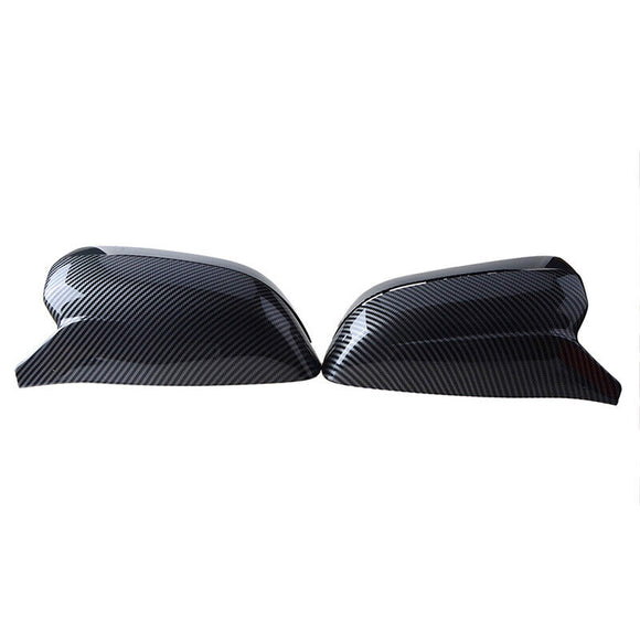 For 17-22 BMW G30 G20 G22 G11 G12 M Style Carbon Print Side Mirror Cover Caps